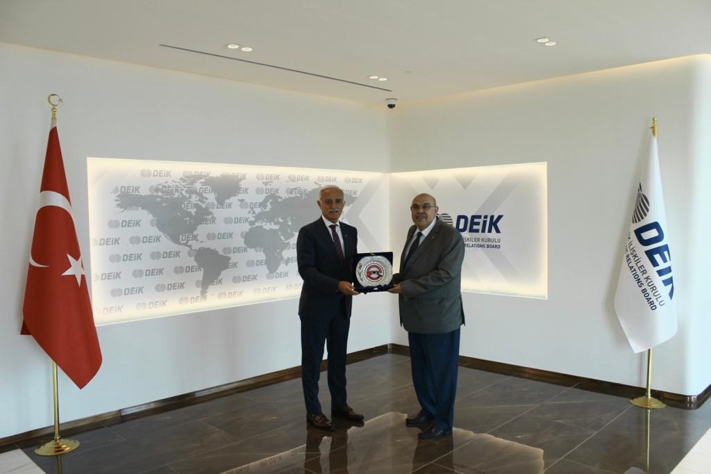 DEİK Yönetim Kurulu Başkanı Sayın Nail OLPAK Bey'i ziyaret